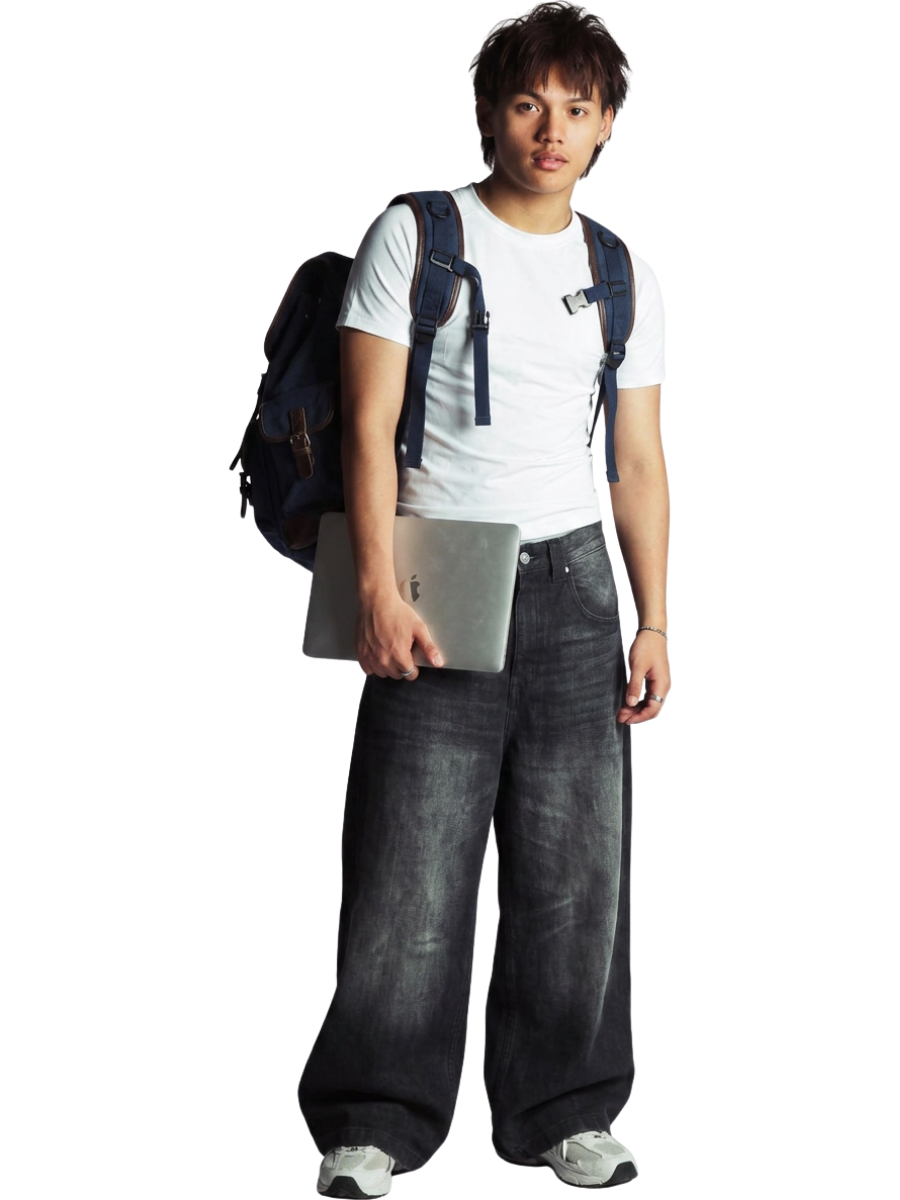 Student ready to study abroad